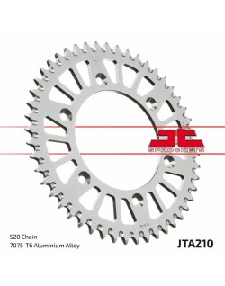 Couronne JT SPROCKETS aluminium ultra-light anti-boue 210 - 520