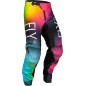 Pantalon enfant FLY RACING Kinetic Prodigy - Fuschia/Electric Blue/Hi-Vis