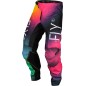 Pantalon enfant FLY RACING Kinetic Prodigy - Fuschia/Electric Blue/Hi-Vis