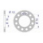 Couronne AFAM aluminium 13604 - 520 Couronne AFAM aluminium 13604 - 520