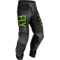 Pantalon enfant FLY RACING Kinetic Prodigy - anthracite/Neon Green/True Blue