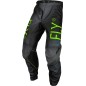 Pantalon enfant FLY RACING Kinetic Prodigy - anthracite/Neon Green/True Blue