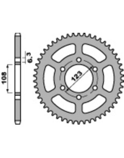Couronne PBR acier standard 4412 - 420