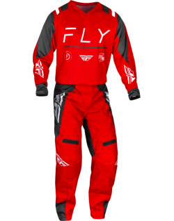 Pantalon FLY RACING F-16 - rouge/anthracite/blanc