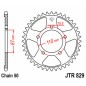 Couronne JT SPROCKETS acier standard 829 - 530 Couronne JT SPROCKETS acier standard 829 - 530