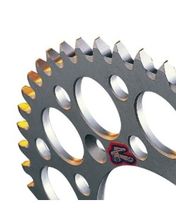 Couronne RENTHAL aluminium Ultra-Light anti-boue anodisé dur HA - 520