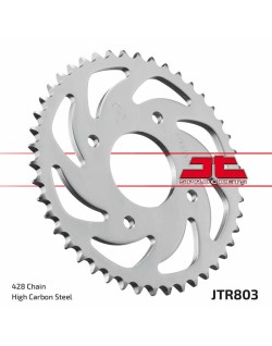 Couronne JT SPROCKETS acier ultra-light anti-boue anodisé dur 803 - 428