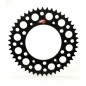 Couronne RENTHAL aluminium Ultra-Light anti-boue 112U - 520 Couronne RENTHAL aluminium Ultra-Light anti-boue 112U - 520