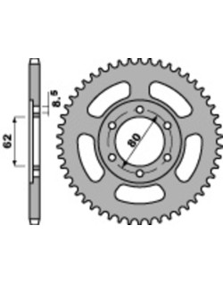 Couronne PBR acier C45 standard 842 - 428