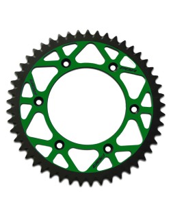 Couronne PBR Twin Color aluminium ultra-light anti-boue anodisé dur 489 - 520