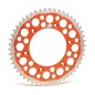 Couronne RENTHAL Twinring aluminium Ultra-Light anti-boue anodisé dur HA - 520