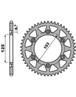 Couronne PBR acier C45 standard 289 - 520