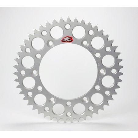 Couronne RENTHAL aluminium Ultra-Light anti-boue 121U - 420