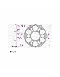 Support de couronne AFAM - Type 51804/51803