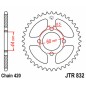 Couronne JT SPROCKETS acier standard 832 - 420 Couronne JT SPROCKETS acier standard 832 - 420