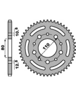 Couronne PBR acier C45 standard 4350 - 525