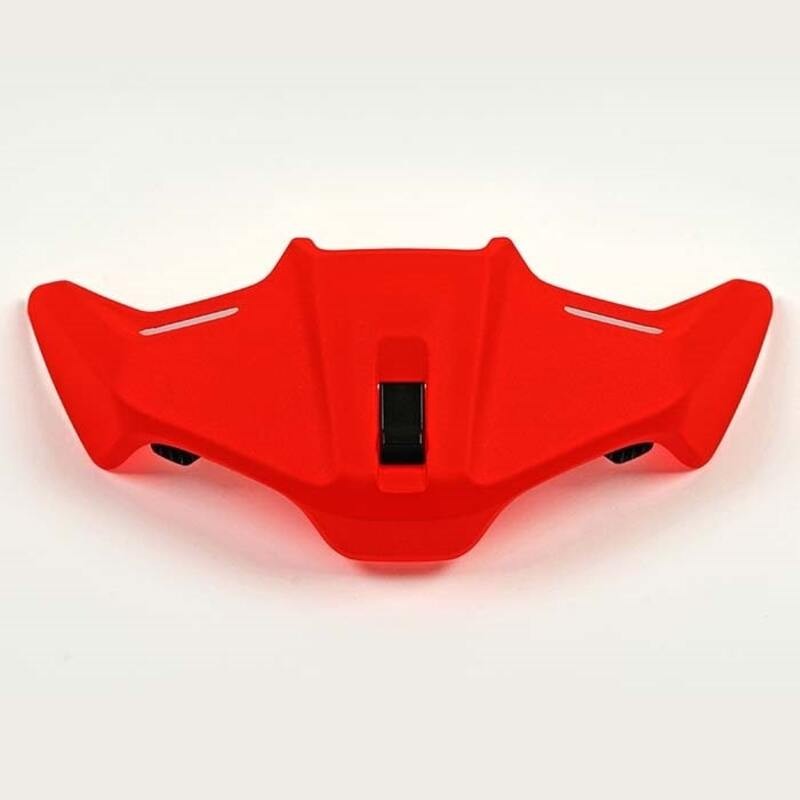 Spoiler ARAI Dual Flow Metallic Fluor Orange Frost casque intégral Spoiler ARAI Dual Flow Metallic Fluor Orange Frost casque intégral