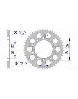 Couronne AFAM aluminium Ultra-Light 11509 - 520