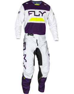 Pantalon FLY RACING Kinetic Reload - Deep Purple/blanc/Hi-Vis