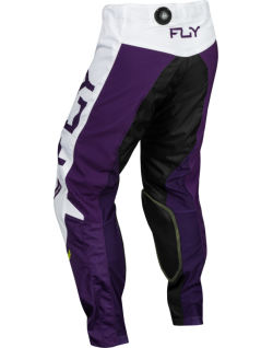 Pantalon FLY RACING Kinetic Reload - Deep Purple/blanc/jaune fluo