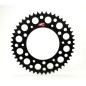 Couronne RENTHAL aluminium Ultra-Light anti-boue 123U - 520 Couronne RENTHAL aluminium Ultra-Light anti-boue 123U - 520