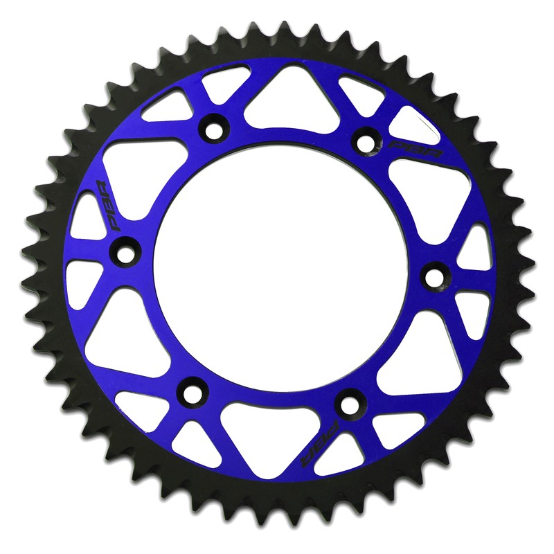 Couronne PBR Twin Color aluminium ultra-light anti-boue anodisé dur 270 - 520 Couronne PBR Twin Color aluminium ultra-light anti-boue anodisé dur 270 - 520