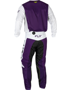 Pantalon FLY RACING Kinetic Reload - Deep Purple/blanc/Hi-Vis