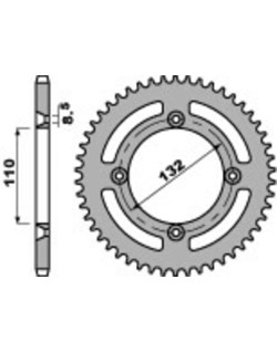 Couronne PBR acier C45 standard 4486 - 428