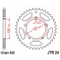 Couronne JT SPROCKETS acier standard 24 - 420 Couronne JT SPROCKETS acier standard 24 - 420