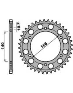 Couronne PBR acier C45 standard 4613 - 525