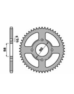 Couronne PBR acier C45 standard 4668 - 520