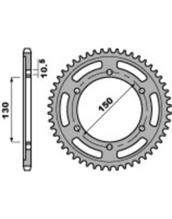 Couronne PBR acier C45 standard 300 - 525