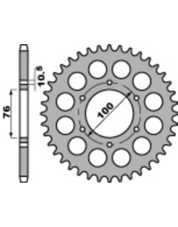 Couronne PBR acier C45 standard 816 - 530