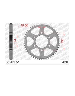 Couronne AFAM acier 65201 - 428