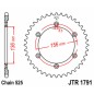Couronne JT SPROCKETS acier standard 1791 - 525 Couronne JT SPROCKETS acier standard 1791 - 525