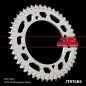 Couronne JT SPROCKETS aluminium ultra-light anti-boue 1465 - 420 Couronne JT SPROCKETS aluminium ultra-light anti-boue 1465 - 420
