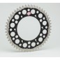 Couronne RENTHAL Twinring aluminium Ultra-Light anti-boue anodisé dur 1230 - 520 Couronne RENTHAL Twinring aluminium Ultra-Light anti-boue anodisé dur 1230 - 520
