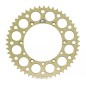 Couronne RENTHAL aluminium Ultra-Light anti-boue anodisé dur 112U - 520 Couronne RENTHAL aluminium Ultra-Light anti-boue anodisé dur 112U - 520