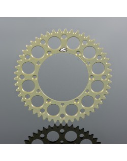Couronne RENTHAL aluminium Ultra-Light anti-boue anodisé dur 112U - 520
