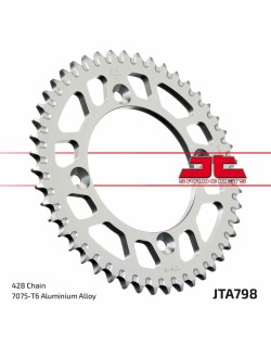 Couronne JT SPROCKETS aluminium ultra-light anti-boue 798 - 428