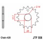 Pignon JT SPROCKETS acier standard 558 - 428