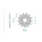 Pignon AFAM acier standard 49102 - 420 Pignon AFAM acier standard 49102 - 420