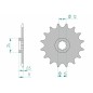 Pignon AFAM acier standard 94100 - 415 Pignon AFAM acier standard 94100 - 415