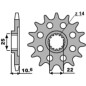 Pignon PBR acier standard 2125 - 525 Pignon PBR acier standard 2125 - 525
