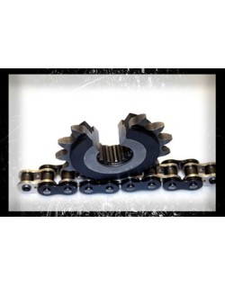 Pignon PBR acier anti-bruit 2147 - 525