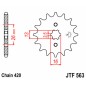 Pignon JT SPROCKETS acier standard 563 - 420 Pignon JT SPROCKETS acier standard 563 - 420