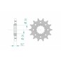 Pignon AFAM acier standard 21805 - 525 Pignon AFAM acier standard 21805 - 525