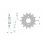 Pignon AFAM acier standard 24505 - 520 Pignon AFAM acier standard 24505 - 520