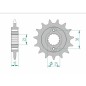 Pignon AFAM acier standard 52612 - 520 Pignon AFAM acier standard 52612 - 520