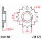 Pignon JT SPROCKETS acier standard 577 - 520 Pignon JT SPROCKETS acier standard 577 - 520